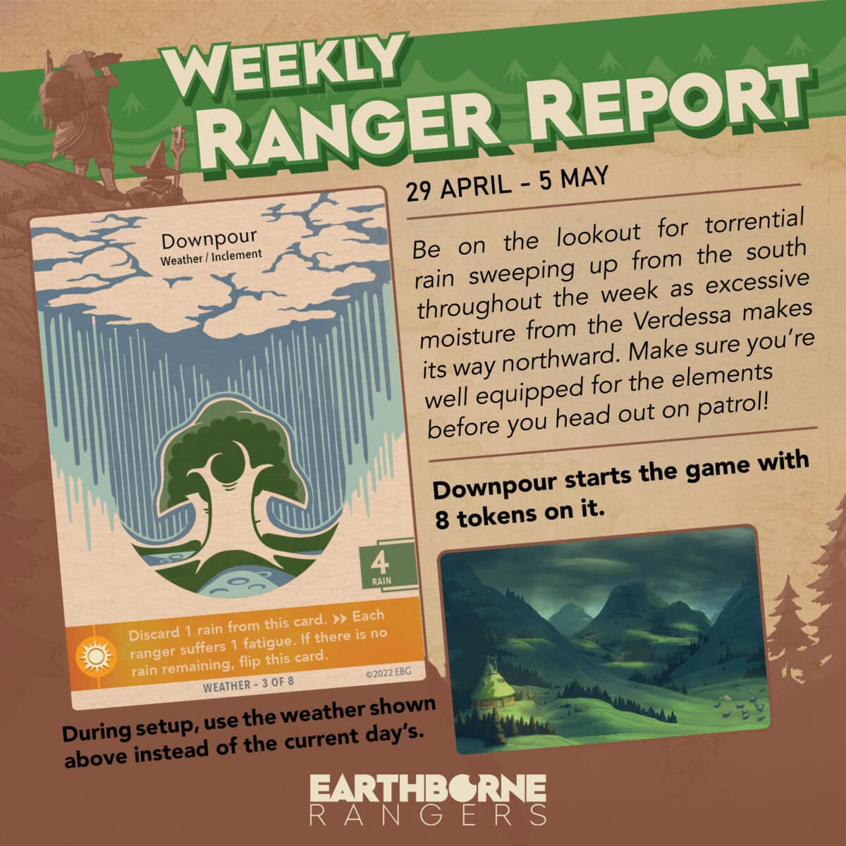 Weekly Ranger Report #2 | Earthborne Games
